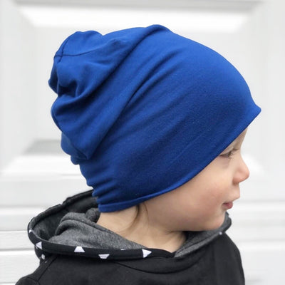Royal blue beanie - Kristian Haris Apparel, Kids Beanies, Kids shirts, Childrens clothing